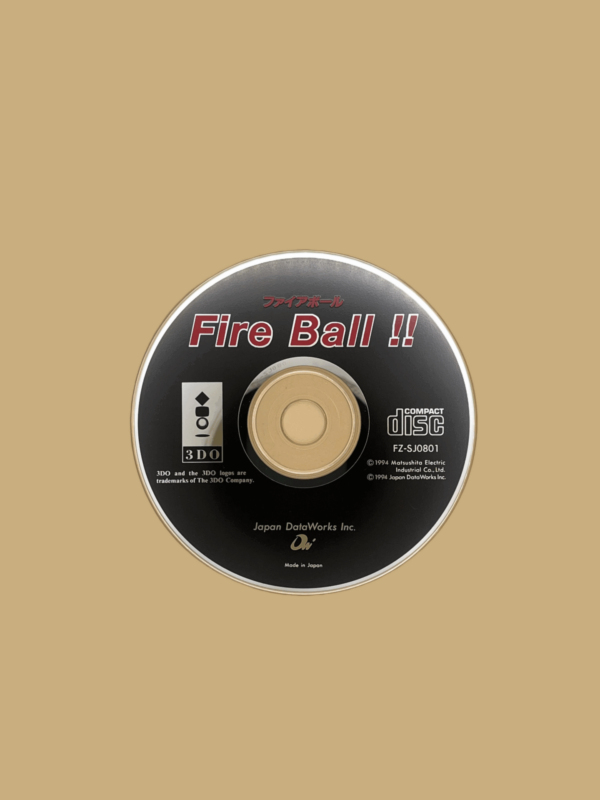 3do fire ball!! booklet disc