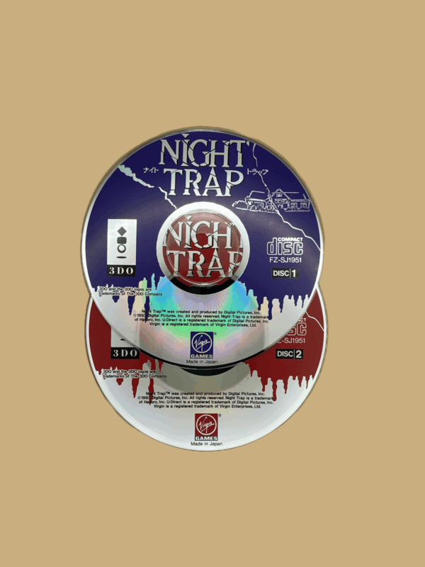 3do night trap booklet discs