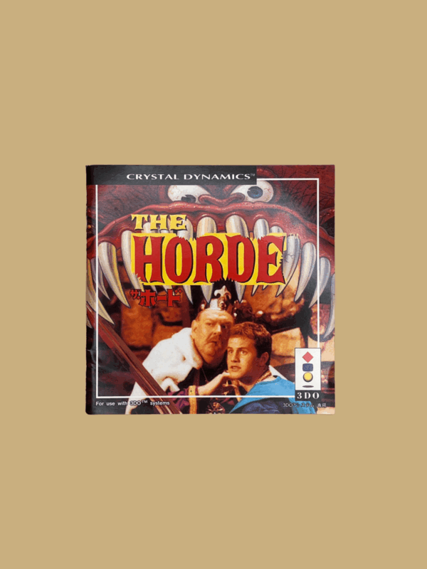 3do the horde booklet front