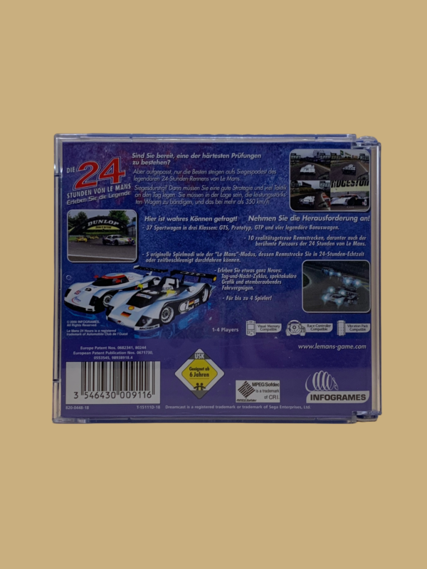 Dreamcast die 24 stunden von le mans back