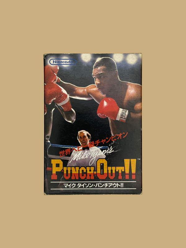 Famicom mike tyson's punch out!! front