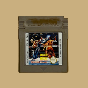 Game boy best of the best karate front