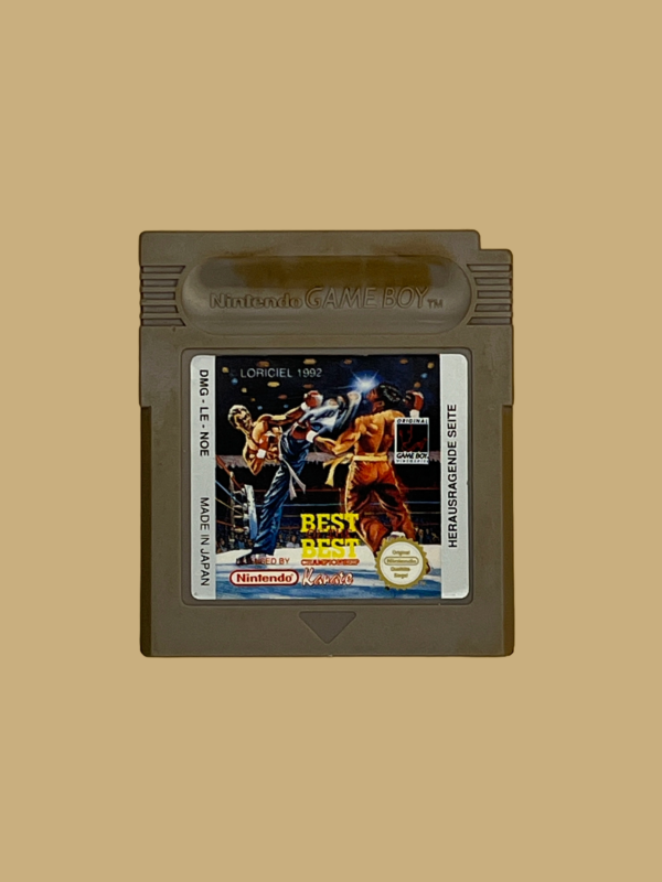Game boy best of the best karate front