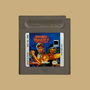Game boy double dragon 3 the arcade game front
