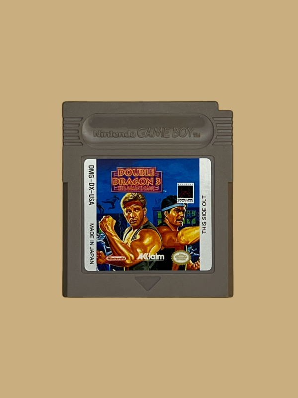 Game boy double dragon 3 the arcade game front