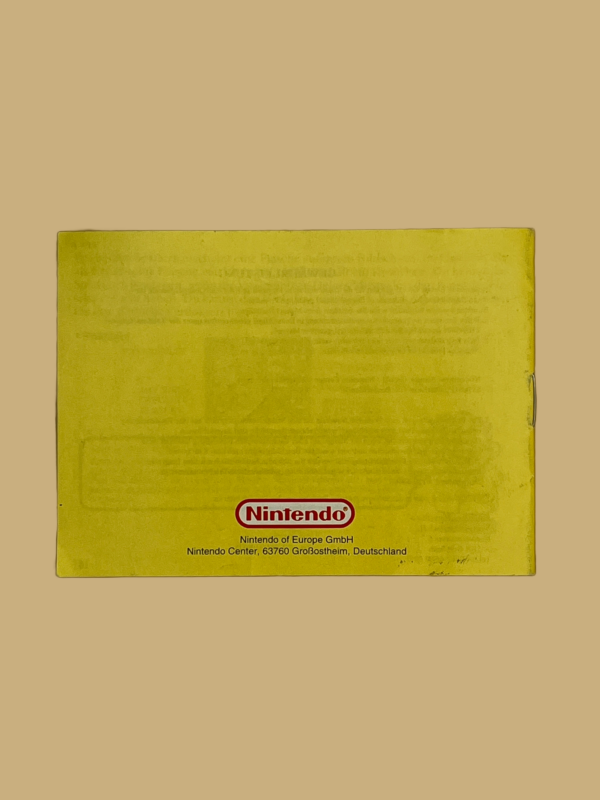 Game boy dr. mario booklet back 2