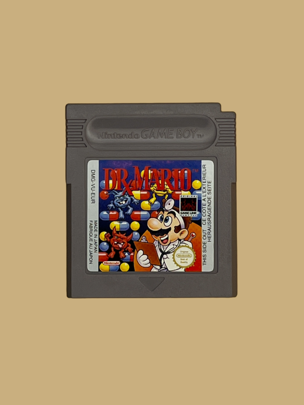 Game boy dr. mario mit booklet front 2