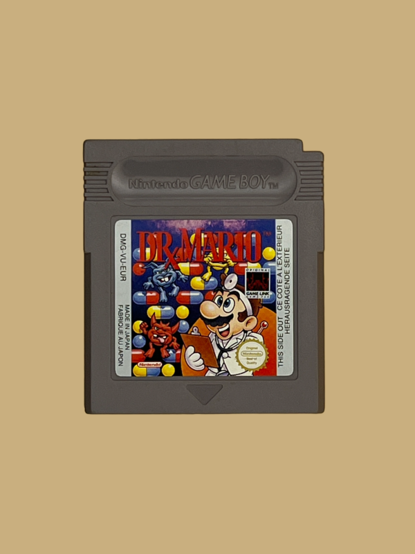 Game boy dr. mario mit booklet front