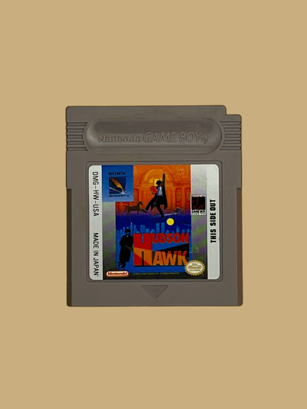 Game boy hudson hawk front