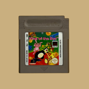 Game boy king of the zoo front