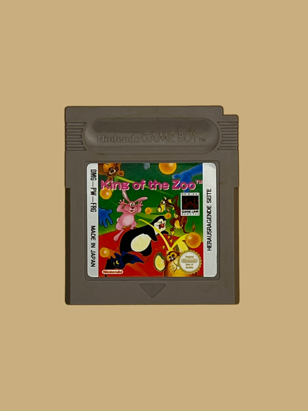 Game boy king of the zoo front