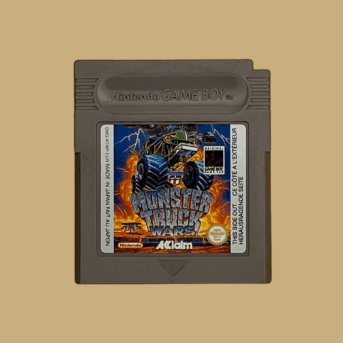 Game boy monster truck wars front
