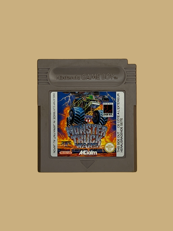 Game boy monster truck wars front