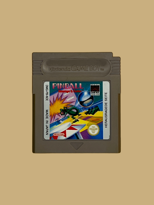 Game boy pinball revenge of the gator front
