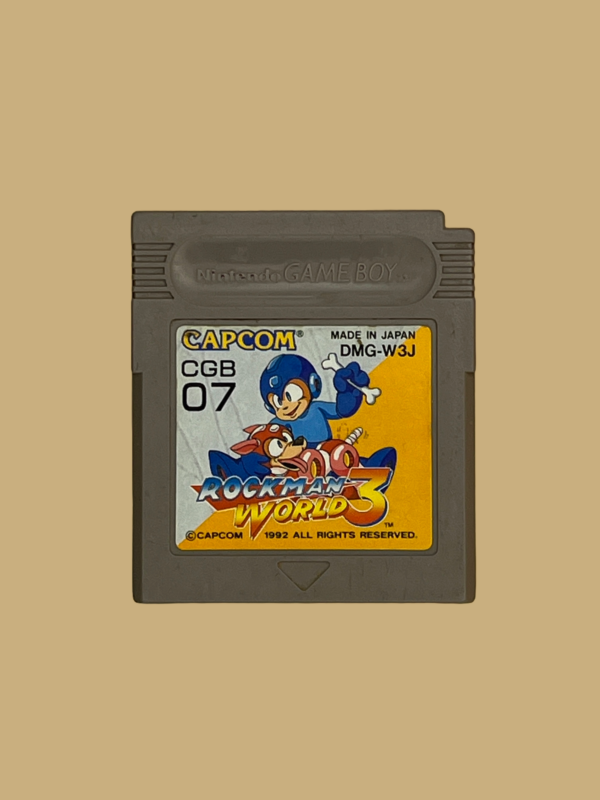 Game boy rockman world 3 front