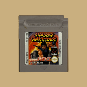 Game boy shadow warriors front