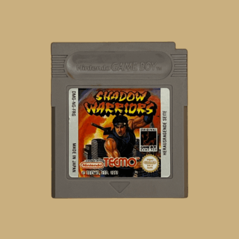 Game boy shadow warriors front