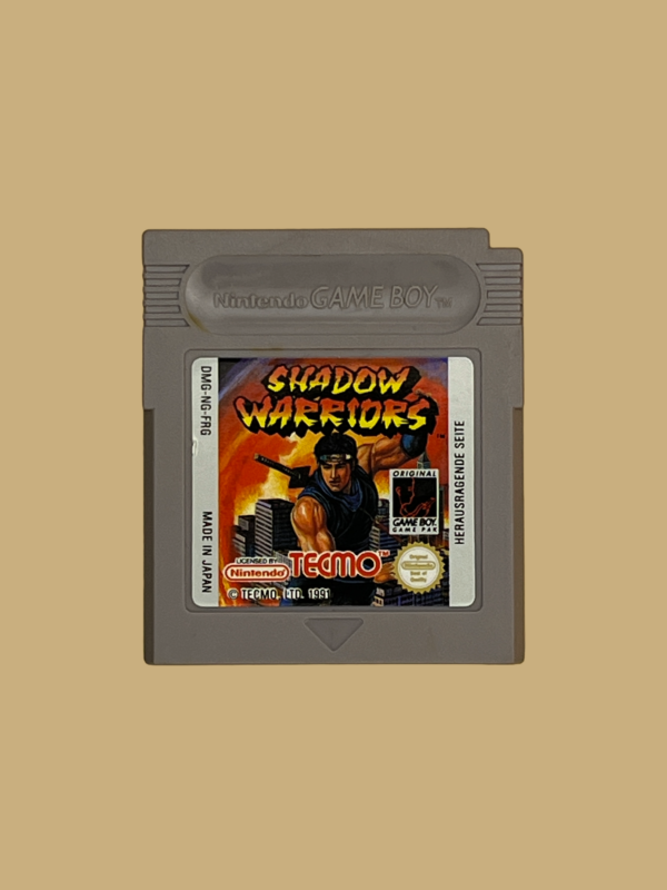 Game boy shadow warriors front