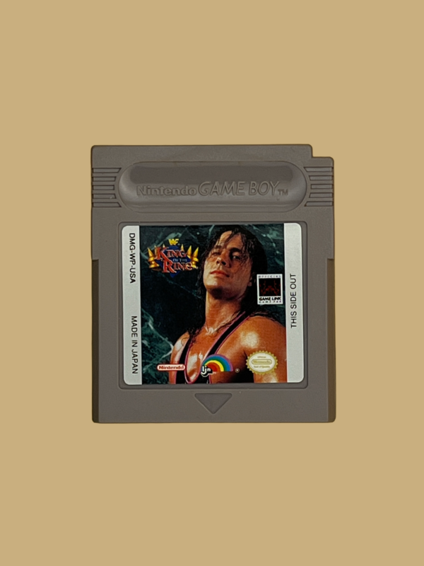 Game boy wwf king of the ring front