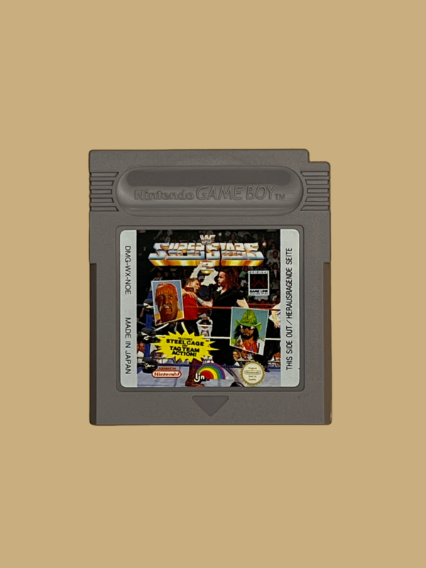 Game boy wwf superstars 2 front