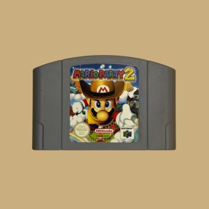 N64 mario party 2 front
