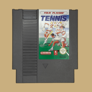 Nes four players tennis mit booklet front