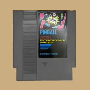 Nes pinball mit booklet front