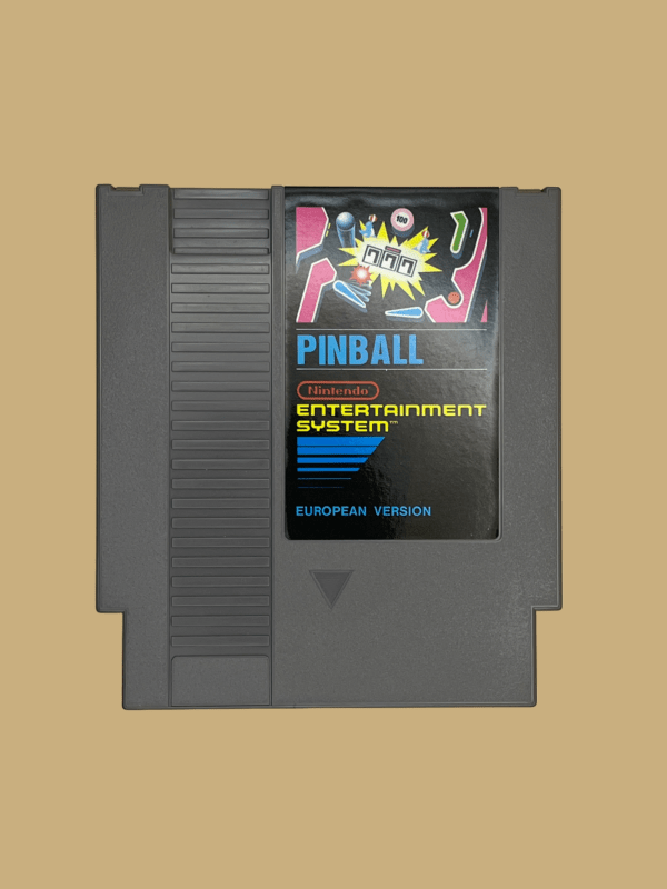 Nes pinball mit booklet front