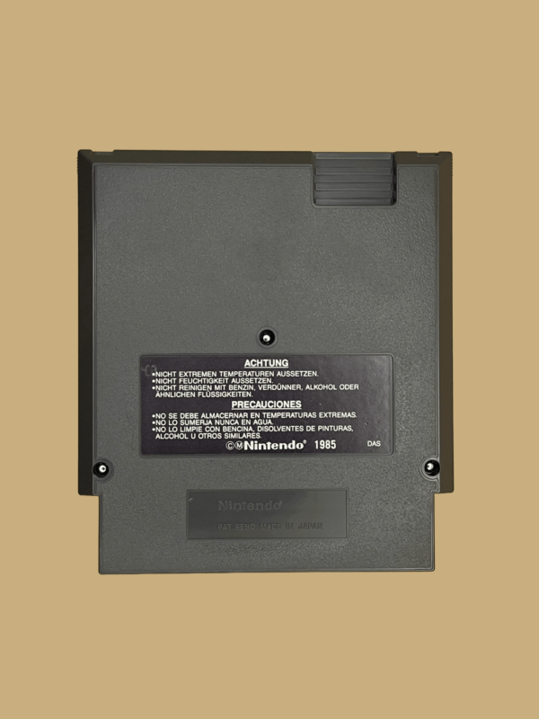 Nes wizards warriors mit booklet back scaled