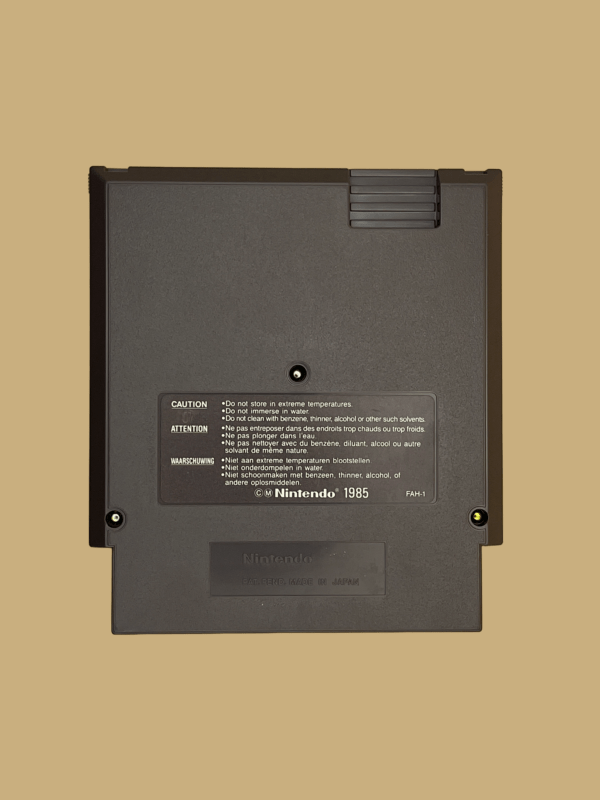 Nes yoshi's cookie mit booklet back