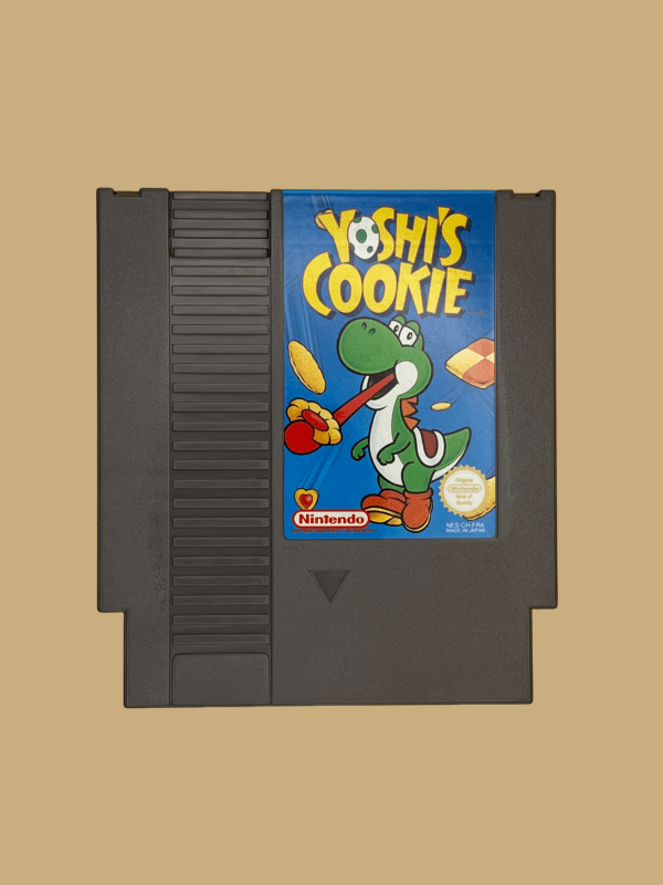 Nes yoshi's cookie mit booklet front