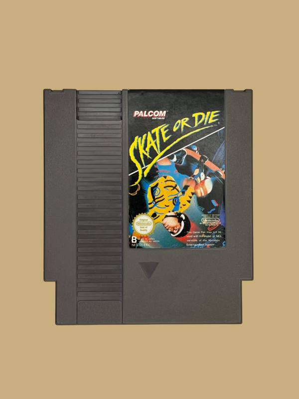 Nes skate or die front