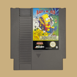 Nes the simpsons bart vs the world front
