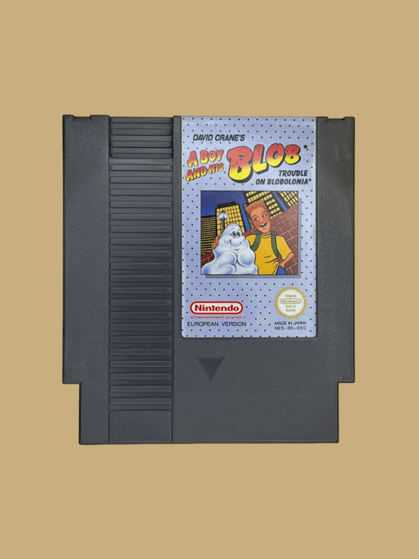 Nes a boy and his blob front