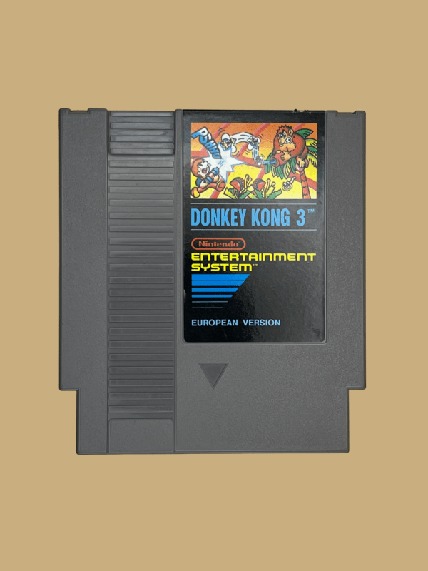 Nes donkey kong 3 front