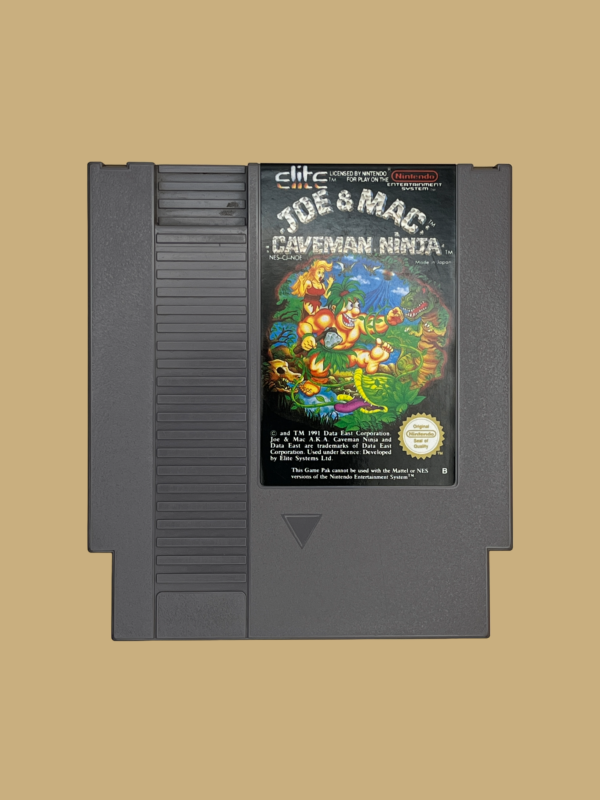 Nes joe & mac caveman ninja front
