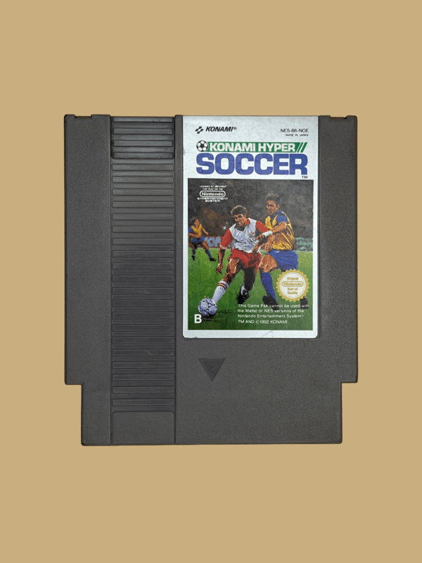 Nes konami hyper soccer front