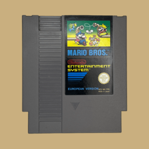 Nes mario bros. front