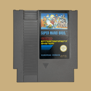Nes super mario bros. front