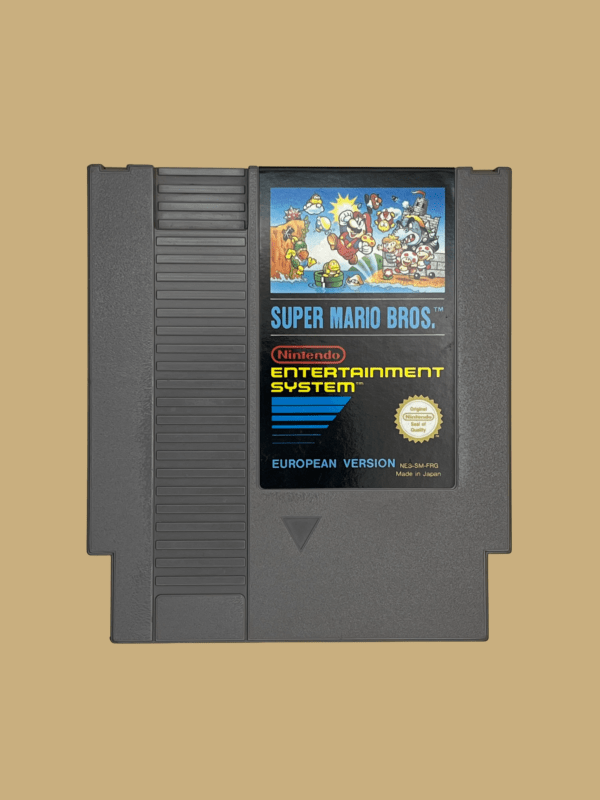 Nes super mario bros. front