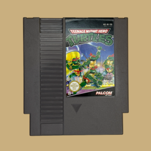 Nes teenage mutant hero turtles front