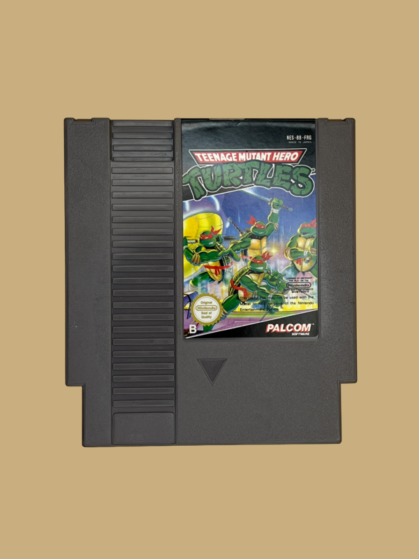 Nes teenage mutant hero turtles front