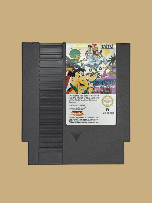 Nes the flintstones the rescue of dino & hoppy front