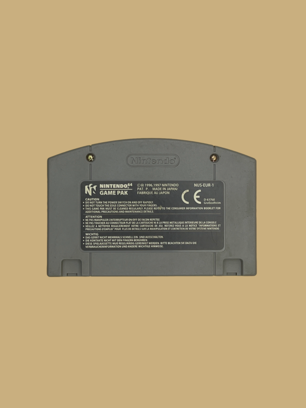 Nintendo 64 kobe bryant in nba courtside back