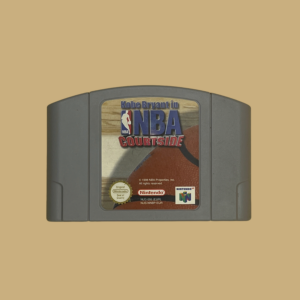 Nintendo 64 kobe bryant in nba courtside front