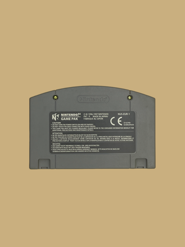 Nintendo 64 multi racing championship back