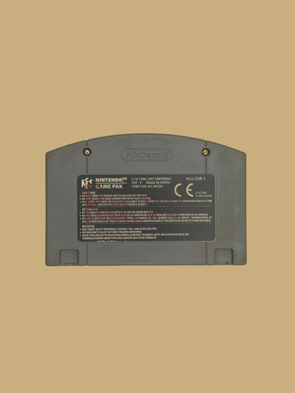 Nintento 64 chameleon twist back