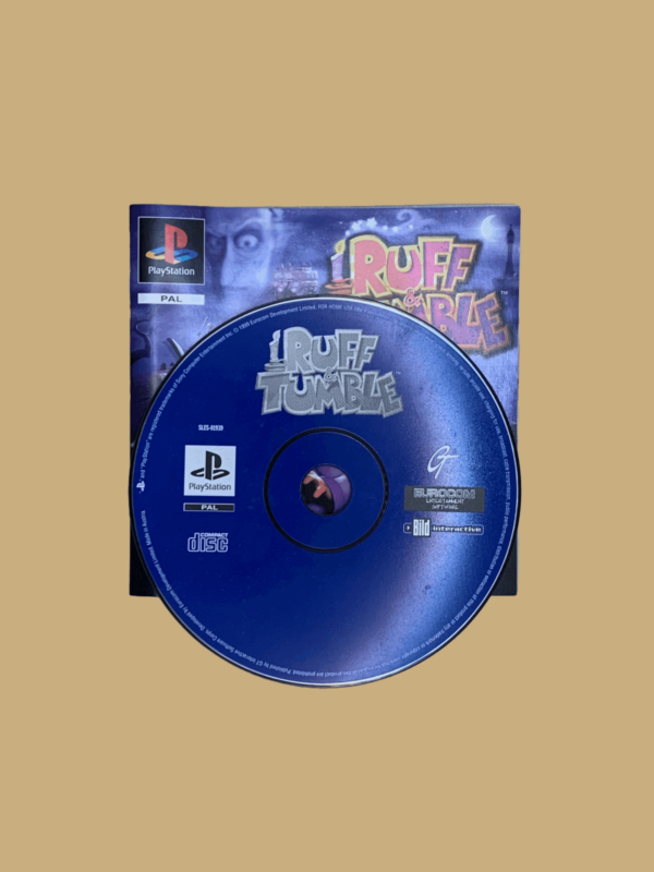 Playstation 1 ruff & tumble disc