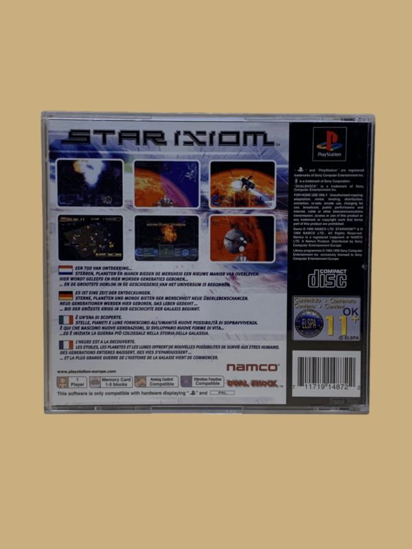 Playstation 1 star ixiom back