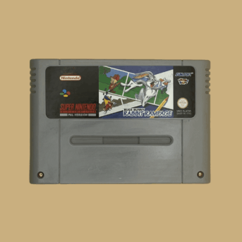 Snes bugs bunny rabbit rampage front